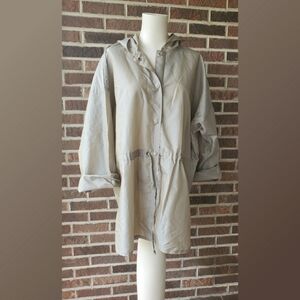 Totes Rain Wear Taupe/Nuetral Colored Jacket